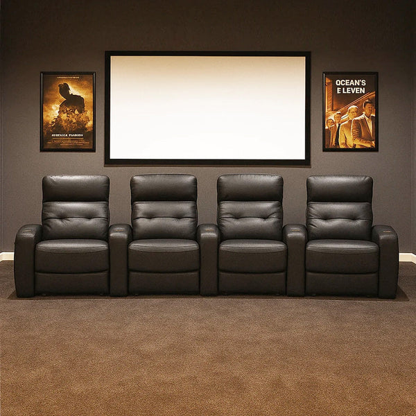Atlas : Theatre sofa electric head rest & recliners