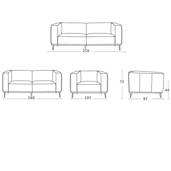 Bentley : Sofa
