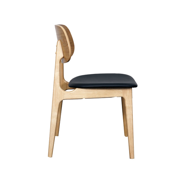 Bowi : Dining Chair upholstered seat