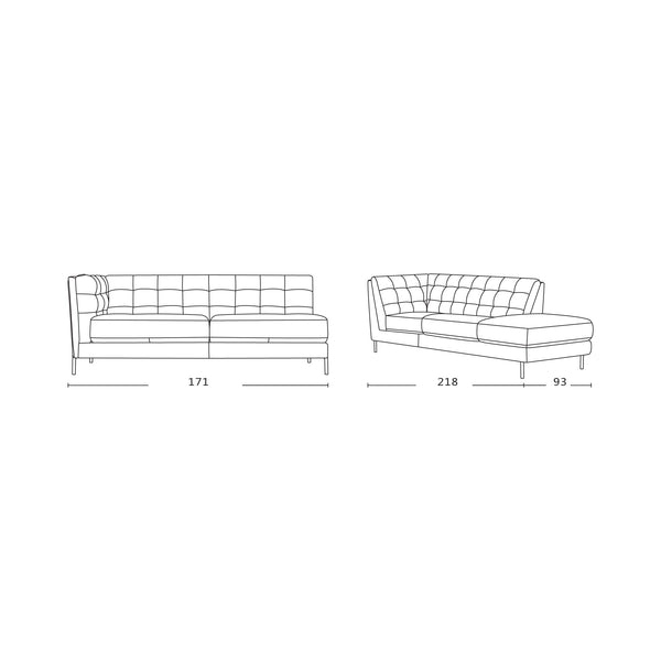 Cloud : Corner Chaise Sofa