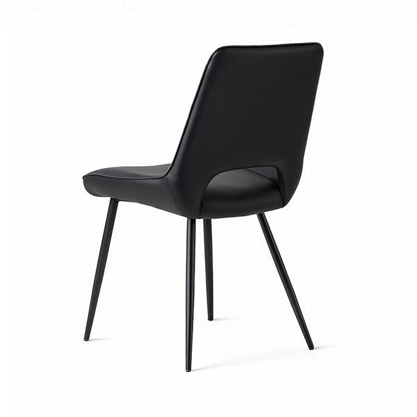 Carlina : Dining Chair with Black Frame