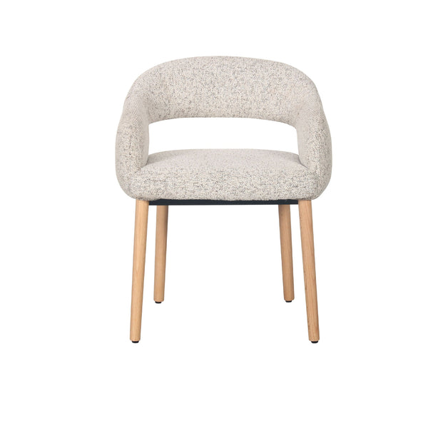 Carlo : Dining Chair Sand Fabric
