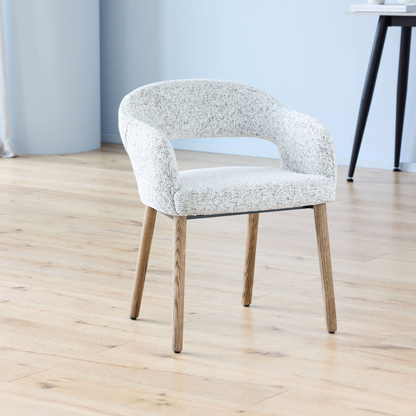 Carlo : Dining Chair Sand Fabric