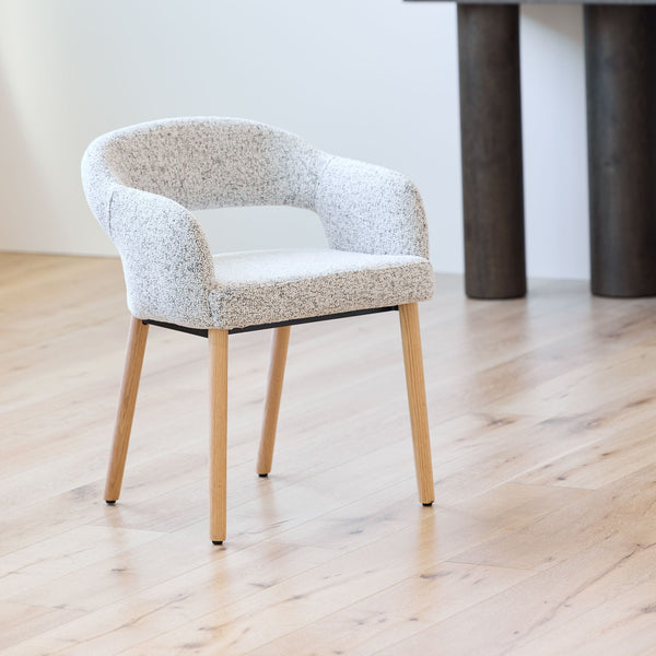 Carlo : Dining Chair Sand Fabric