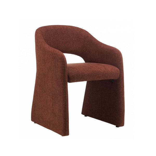 Cento : Dining Chair Rust Fabric