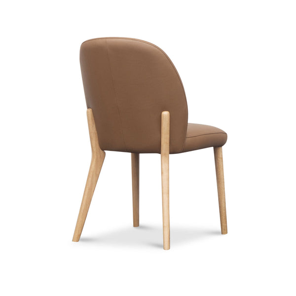 Chloe-A : Dining Chair Cognac Leather