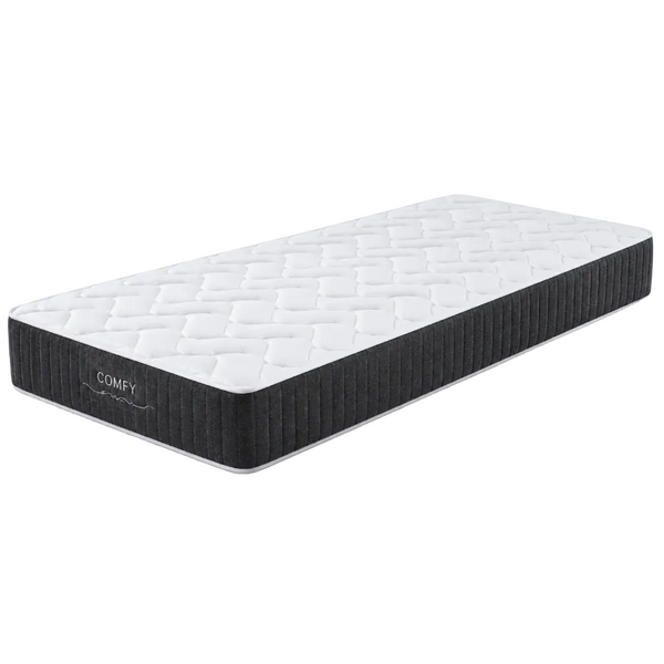 Comfy Single King Single Mattress in Box Pocket Springs Medium Firm Comfort Edge Support
