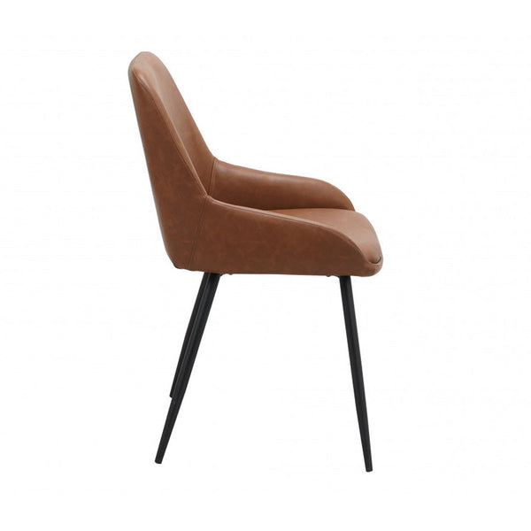 Costa : Dining Chair Cognac