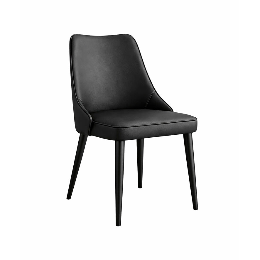 Cruz : Dining Chair in Black
