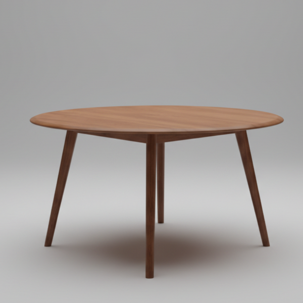 Evie : Round Dining Table Blackwood