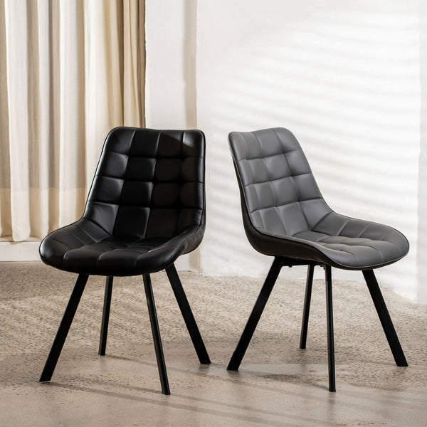 Forrest : Dining Chair Black or Grey