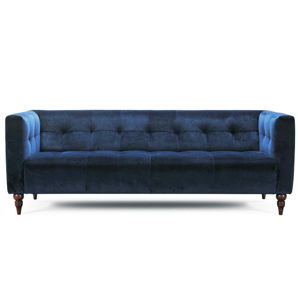 Henry : Fabric Sofa with Buttoned Back - Modern Home Furniture