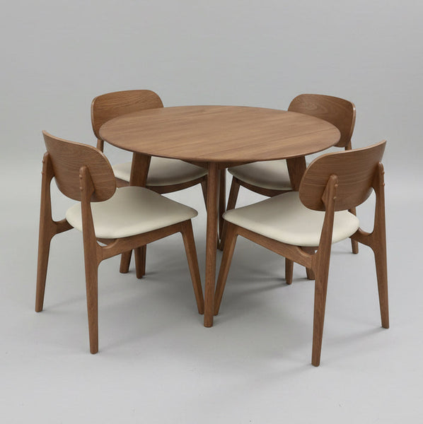 Dropside: Round Table - Bowi Chair