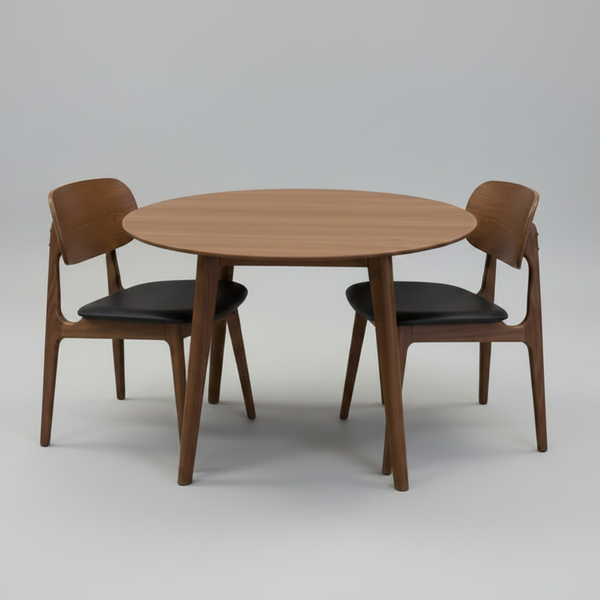 Dropside: Round Table - Bowi Chair