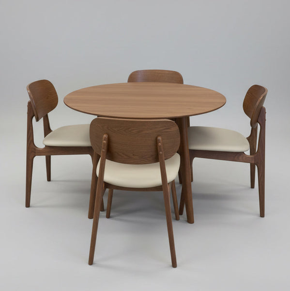 Dropside: Round Table - Bowi Chair