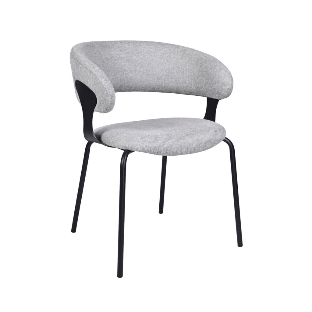 Kenny: Dining Chair Silver Grey