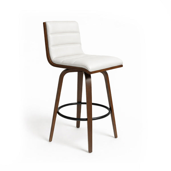 Knox : Bar Stool White Seat
