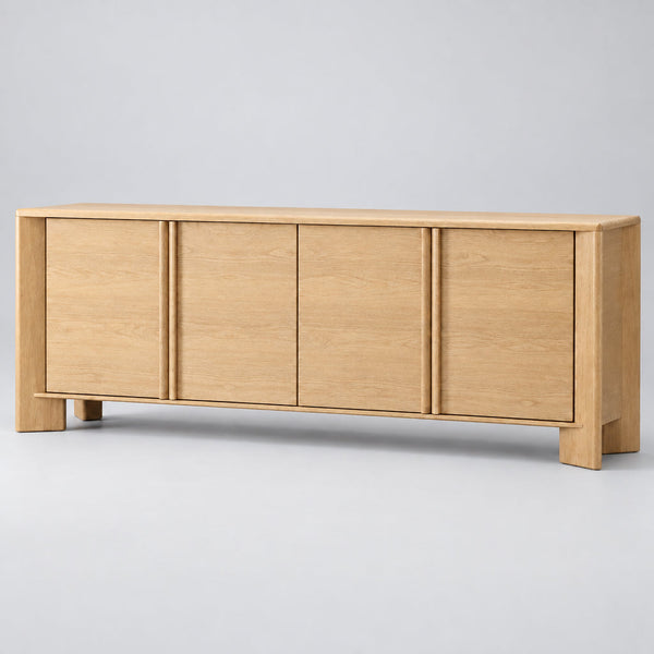 Penny : Buffet Cabinet 2.2m Crema Oak Timber