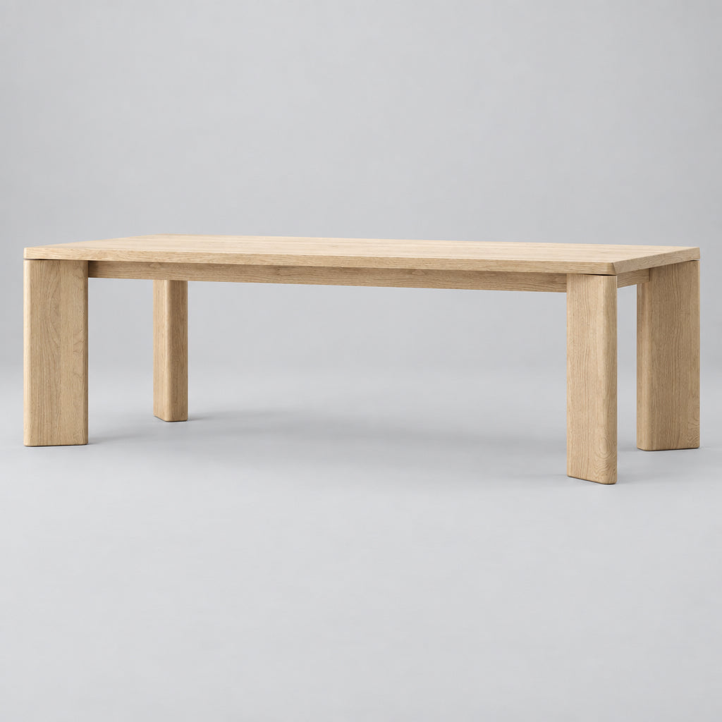 Penny : Dining Table Crema Oak Timber