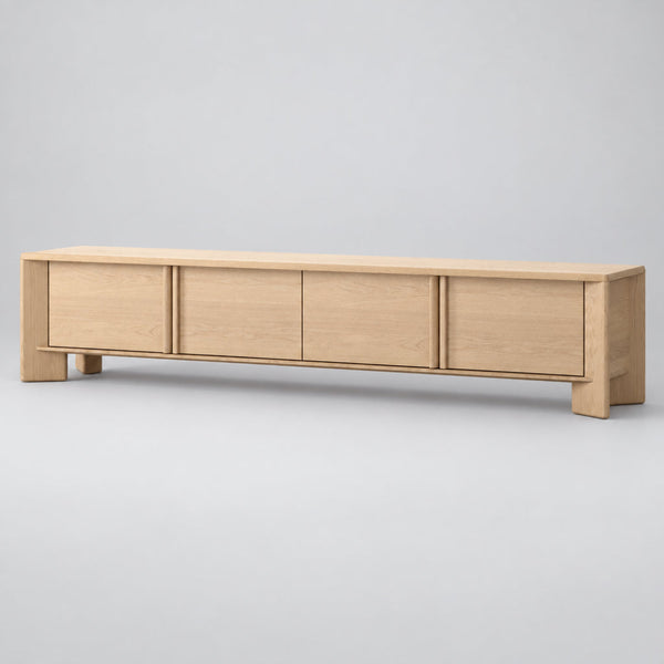 Penny : TV Unit 2.4m Crema Oak Timber