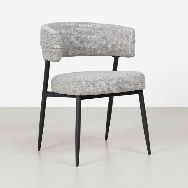 Laurance: Dining Chair Granite Fabric