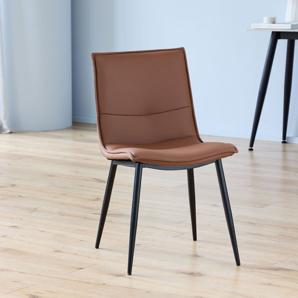 Lawson: Dining Chair Tan PU