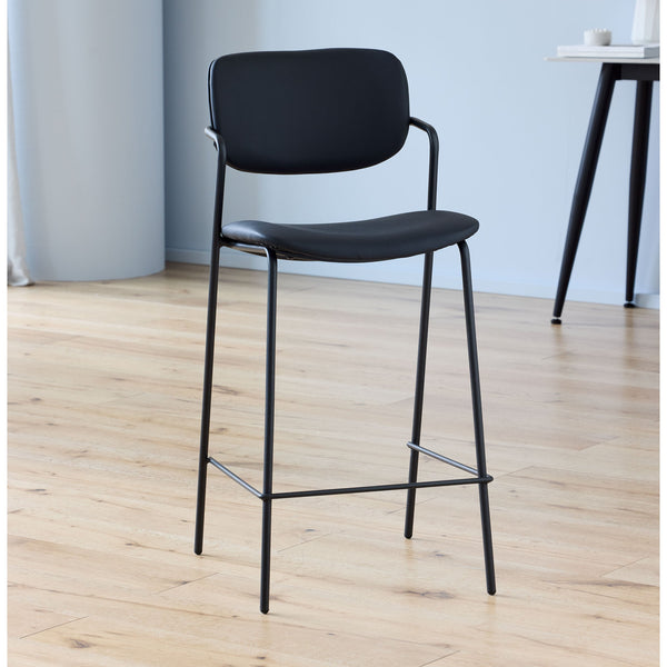 Lucia : Bar Stool Black