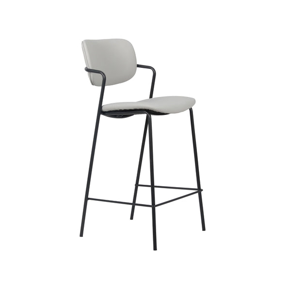 Lucia : Bar Stool Ice Grey