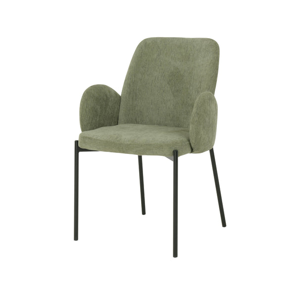 Lyon : Dining Chair Sage Fabric