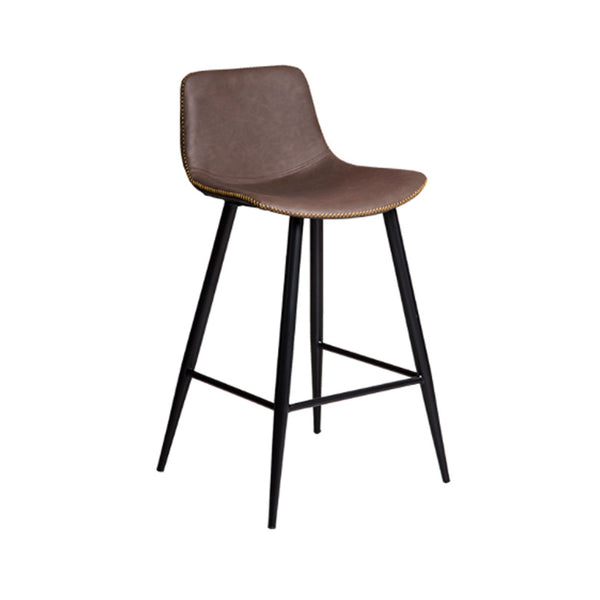 Mendel : Bar Stool 4 leg base Brown