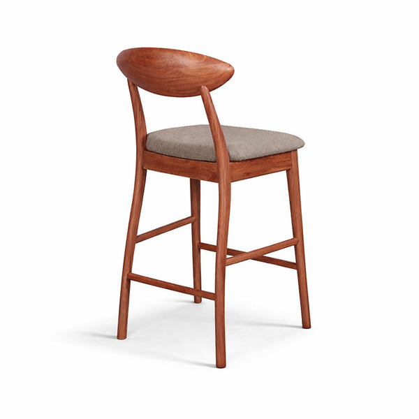 Moon : Bar Stool Antique Maple Wood