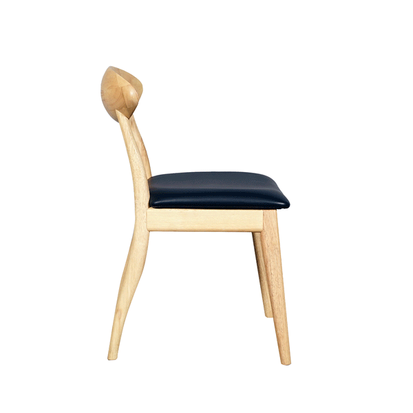 Moon : Dining Chair Natural Frame