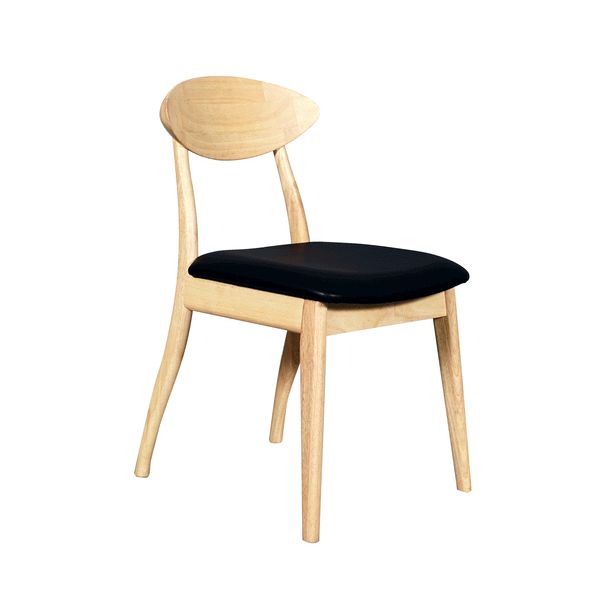 Moon : Dining Chair Natural Frame