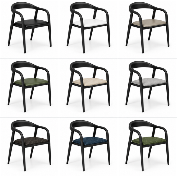 Chelsea : Dining Chair Black