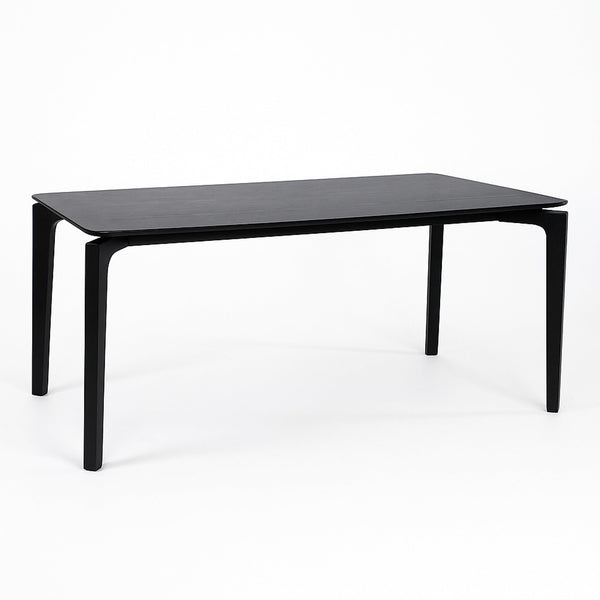 Nordic Dining Table in Black Colour Modern Scandinavian Design