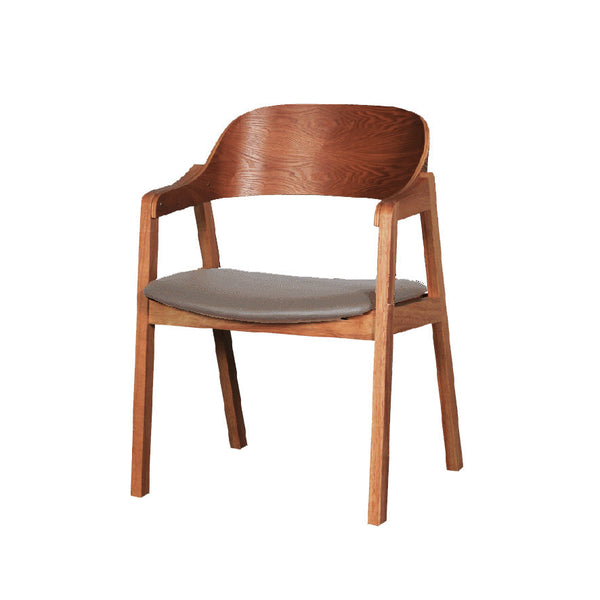 Norway : Dining Chair Soft Seat Teak