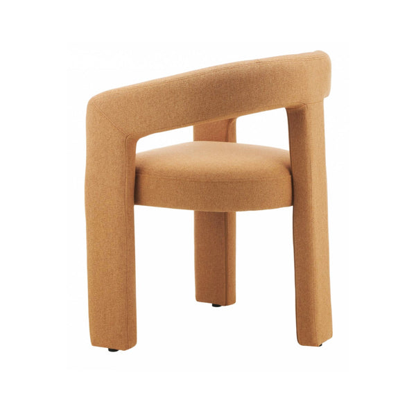 Princeton : Dining Chair Orange Fabric