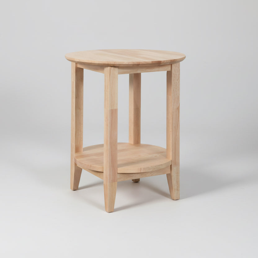Quadrat : Round Lamp Table