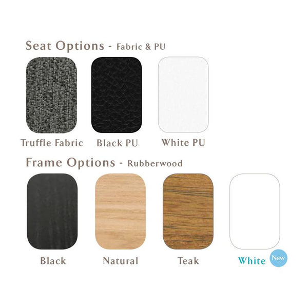 Sandown bar stool colour chart