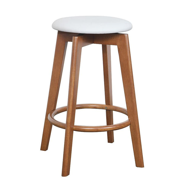Sandown Bar Stool teak frame whit pu
