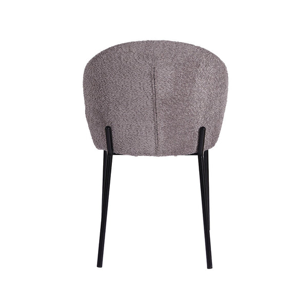 Sofia : Dining Chair Pewter Fabric