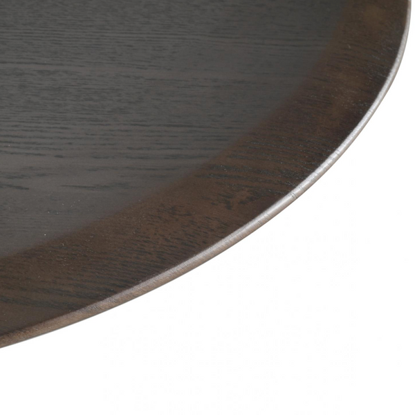 Solaro: Oval Dining Table Dark Walnut & Como Chairs