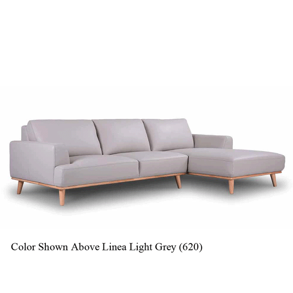 Stanford : Chaise Sofa right hand chaise Grey