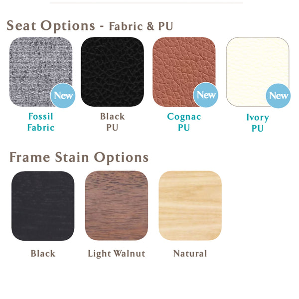 Sweden : Dining Chair Light Walnut Frame