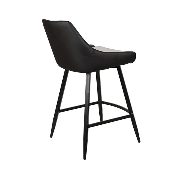 Toledo : Bar Stool Black Pu
