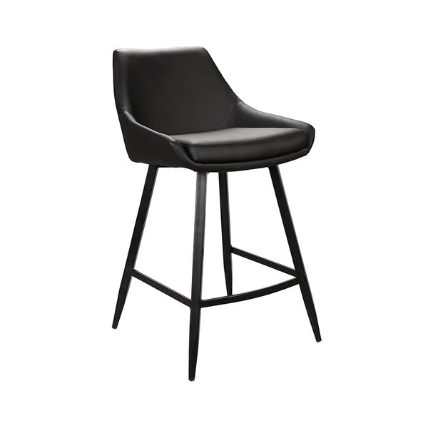 Toledo : Bar Stool Black Pu