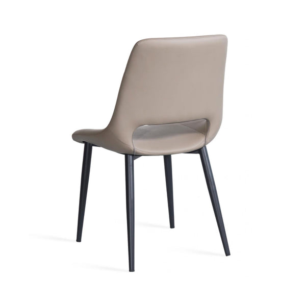 Viena: Dining Chair Taupe PU