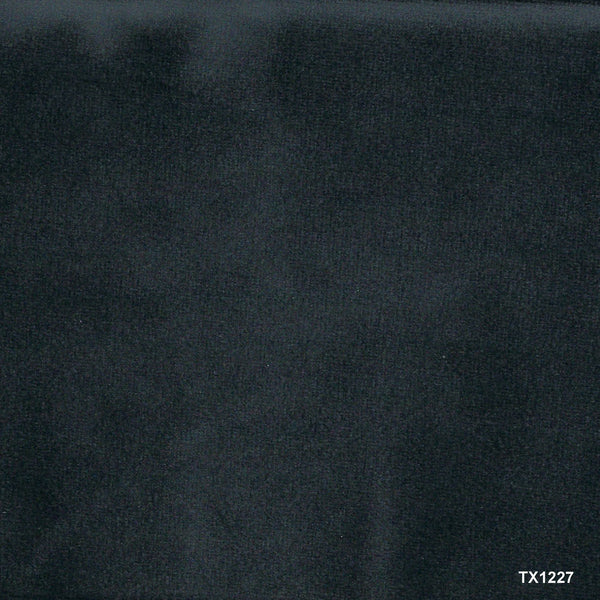 Sofa fabric swatch in dark charcoal, textured weave (TX1227)