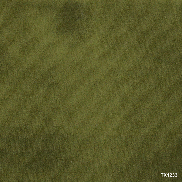 Sofa fabric swatch in olive green, textured weave (TX1233)