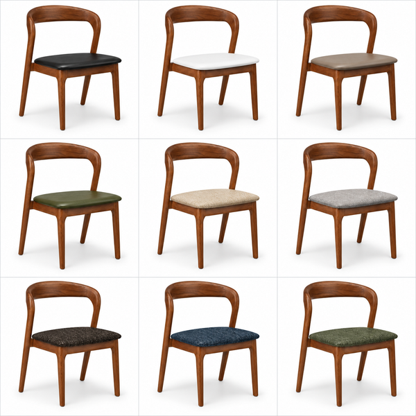 Shannen : Dining Chair Walnut